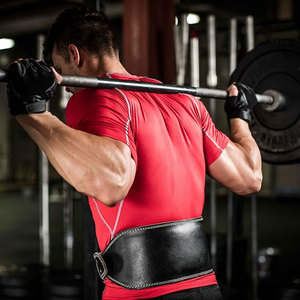 Logotipo personalizado Fitness Levantamiento de pesas Gimnasio Cinturón Ajustable Cuero Gimnasio Cinturones Hecho En Pakistán - Product Image 6