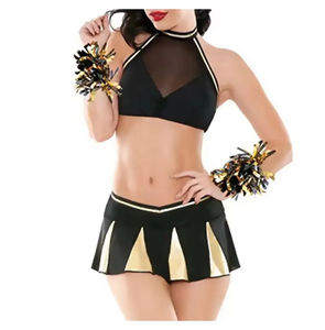 Uniformes de Porristas Personalizados de Calidad, Nuevo Diseño de Moda de Secado Rápido con Etiquetas Impresas, Conjuntos de Uniformes de Porristas Populares - Product Image 1