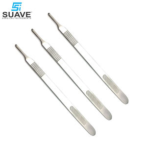 Meilleure base matérielle en acier inoxydable des instruments chirurgicaux Poignée de scalpel chirurgical par SUAVE INSTRUMENTS SURGICAUX - Product Image 6