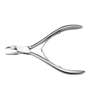 Cortador de uñas de doble resorte de 6 pulgadas de alta calidad con mango liso, cortaúñas y dedos de belleza de acero metálico resistente - Product Image 6