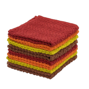 Super Doux 100% Coton Biologique Gots Certificat Écologiquement Personnalisé Logo Friendly Zéro Déchet Qualité Serviettes De Cuisine Ensembles - Product Image 4