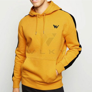 Wholesale luxury <b>material</b> Custom Logo Pullover High Quality 100% Cotton Causal Wear Hoodies For Mens - Product Image 2