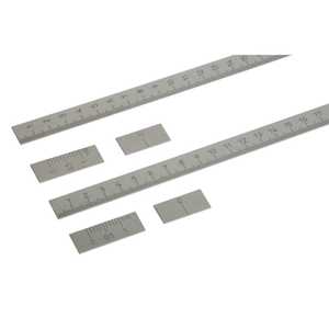 Regla de Escala Horizontal Autoadhesiva de Acero Inoxidable K0759, 500 x 15 x 1 mm, Superficie Brillante, Regla de Medición - Product Image 4
