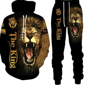 ชุดวอร์มเล่นกีฬาของผู้ชายแบบปรับแต่งได้ชุดวิ่งสไตล์ฤดูหนาวชุดออกกำลังกายผ้าคอตตอนใส่สบายสำหรับ100% วิ่ง - Product Image 5