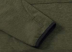 Men's Oversized Winter Thick Heavy Cotton Cotton Polyester Long Sleeve Zipper Sweatshirt Hoodies - Product Image 5