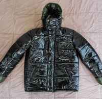Veste d'hiver matelassée pour homme de haute qualité à prix raisonnable, col montant, imperméable, écologique, réversible, avec logo personnalisé