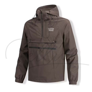 Chaquetas Cortavientos de Invierno con Capucha para Hombre, de Alta Calidad, al por Mayor, con Costuras con Flecos - Product Image 4