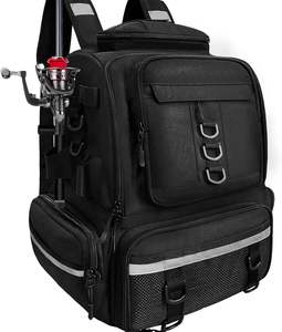 Bolsa de Pesca Grande Resistente al Agua para Cañas de Pescar, Material de Neopreno, Almacenamiento de Accesorios de Pesca para la Construcción de Cañas - Product Image 1