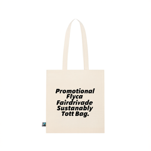 Borsa Tote Sostenibile Fairtrade Flyca Promozionale - Product Image 2