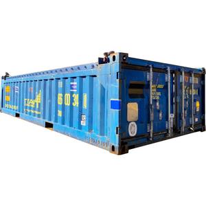 Contenedor de media altura galvanizado 10 apilable, acero a prueba de óxido, ideal para almacenamiento de mercancías densas y palés - Product Image 1