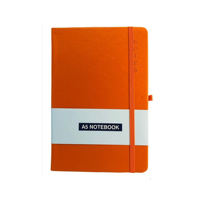 Cahier de notes A5 ligné imprimé cartonné, carnet d'affaires pointillé ligné Premium journal avec porte-stylo journal, vente en gros