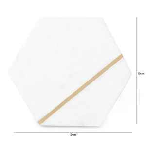 Compre Posavasos de Mármol Blanco Puro Hechos a Mano, Posavasos Ecológicos para Mesa, Tapetes y Almohadillas de Alta Calidad, Posavasos de Calidad de Exportación - Product Image 2