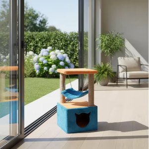 High-quality Amistar <b>scratching</b> <b>post</b> "Cozy Corner" <b>for</b> <b>cats</b> of all sizes and breeds. - Product Image 4