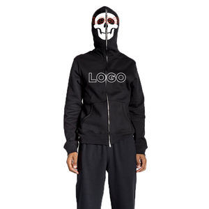 Sudadera Extra Grande para Hombre, Estilo Urbano, Material de Felpa Gruesa, Corte Holgado y Diseño de Capucha con Cordón Ajustable - Product Image 1