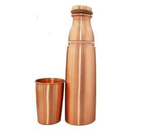 Ayurveda Benefits Copper <b>Water</b> <b>Bottle</b> and High-Quality <b>Gym</b> Copper <b>Water</b> Drinking <b>Bottles</b> Hammered Design <b>Water</b> <b>Bottle</b> - Product Image 2