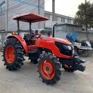 Nouveaux tracteurs Kubota M7040 40 ch 4 roues Tracteur d'occasion Prix ​​bas Kubota M Série étroite Kubota M7040 avec chargeur frontal à vendre - Product Image 1