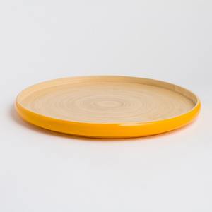 Plateaux en fibre enroulée de haute qualité plateau de chevet en bois de bambou filé simple pour la décoration de la chambre à coucher de l'usine - Product Image 5