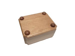 Caja de cenizas de urna Buck Doe personalizada, caja conmemorativa grabada con láser, regalo de duelo por pérdida, urna pequeña compartible, pareja de ciervos rústicos - Product Image 5