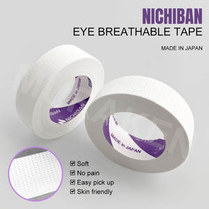 Bande d'extension de cils japonaise Nichiban pour les yeux sensibles, 24 pièces/boîte - Product Image 4