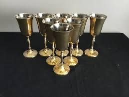 Antique Brass Wine Goblet Handmade Engraved Chalice Vintage Metal Drinking Cup Barware Wedding Gift Elegant Decorative <b>Drinkware</b> - Product Image 4