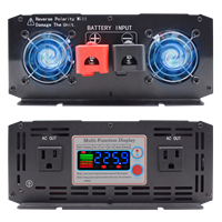Convertisseur solaire monophasé HOULI 5000W 50/60 Hz à onde sinusoïdale pure 12V vers 110V AC 48V MPPT pour appareils ménagers et utilisation automobile