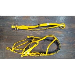 Ensemble de bride et de martingale pour cheval en PVC personnalisé en matériau Biothene Tailles et couleurs Caractéristiques confortables Directement des fournisseurs - Product Image 1