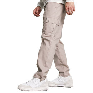 Pantalones Cargo Ligeros para Hombre al por Mayor, con Múltiples Bolsillos, de Algodón Lavado Transpirable de Alta Calidad, Estilo Urbano - Product Image 1