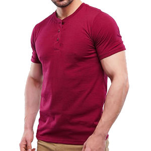 100% algodón cuello redondo Slim Fit Fitness camiseta para hombres tela de punto de alta calidad logotipo personalizado patrón de letras - Product Image 6