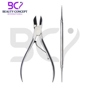 Cortauñas para Uñas Gruesas 2026 de Acero Inoxidable, Set de Lima de Uñas para Podología, Instrumentos Quirúrgicos, Hoja Curva de Apertura de Mandíbula Ancha - Product Image 2