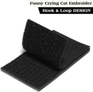 Nouveau Style Broderie Patch Solide Couleur Broderie Patch Tissu Doux De Haute Qualité Sur Mesure Coton PVC À La Main Personnalisé - Product Image 3