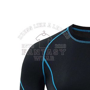 FANTASY WEAR OEM Premium & Custom Logo Men’s Moisture Wicking Running <b>Compression</b> <b>Shirt</b> CE ISO Certified - Product Image 5