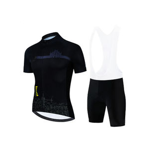 Más vendidos verano hombres manga corta transpirable bicicleta ciclismo ropa traje personalizado bicicleta uniforme ciclismo Jersey conjunto - Product Image 5