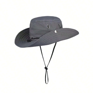 Sombrero de Pesca Ajustable con Estampado de Camuflaje para Senderismo, Pesca, Deportes Casuales y Viajes al Aire Libre, Sombrero Boonie de Safari, Camuflaje Elegante - Product Image 4