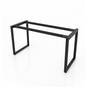 Patas de escritorio de estilo industrial 1400x600mm de hierro con ensamblaje entrelazado para mesa de comedor de hospital y muebles de cocina - Product Image 1