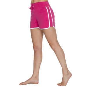 Pantalones cortos deportivos con logotipo personalizado OEM para hombre 300gsm French Terry estilo casual patrón sólido con bordado de chenilla - Product Image 5