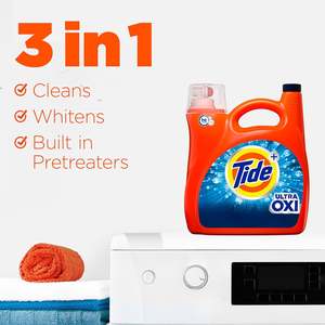 Detergente líquido Tide de Venta caliente, 100 cargas, 146 floz auténtico - Product Image 5