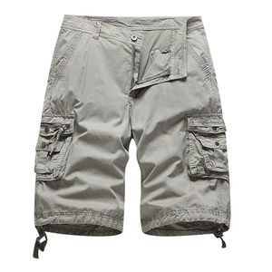 Six Pockets Hot Quality Summer 100%Cotton Half <b>Short</b> Pants for <b>Men</b> Customized Design <b>Men</b> <b>Cargo</b> <b>Shorts</b> Low Price in Black - Product Image 2