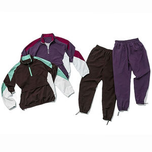 ชุดกันลม2ชิ้นความยาวเต็มชุดกันลมแขนยาวซิปแบบปรับแต่งได้สำหรับฤดูร้อน - Product Image 2