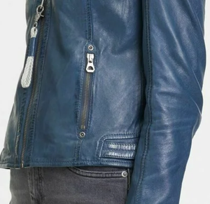 Vestes en cuir de vache véritable entièrement personnalisées pour femmes fabriquées à Sialkot, au Pakistan - Product Image 4