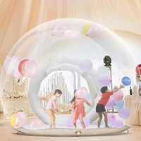 Maison à bulles de haute qualité ballons gonflables en plastique maison de dôme de jardin maison à bulles gonflable extérieure pour les enfants