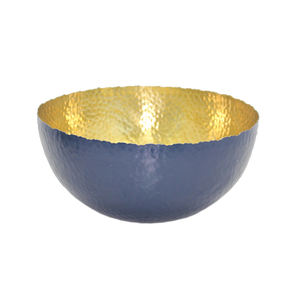 Ensemble de bols de service en métal de qualité superbe bol de nourriture fini de couleur rugueuse pour la cuisine et la décoration de table personnalisée - Product Image 2