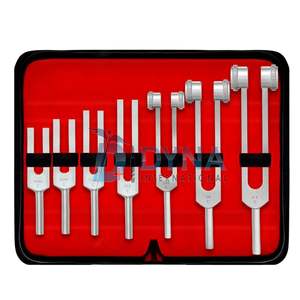 Juego de diapasones de alta calidad de 7 piezas para terapia curativa, instrumentos ENT certificados CE - Product Image 1