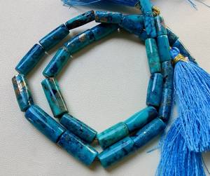 AAA + ลูกปัดสีเทอร์ควอยซ์ Arizona ธรรมชาติลูกปัดสีเทอร์ควอยซ์ลูกปัดพลอยสีเทอร์ควอยซ์ขนาด8นิ้วลูกปัดทำมือ - Product Image 3