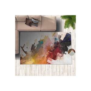 Alfombra de poliéster impresa Digital con estilo clásico, aspecto de lienzo pintado al óleo, sala de estar, dormitorio, adolescentes, pasillo abstracto, rompecabezas rectangular - Product Image 2