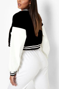 Vestes de sport personnalisées avec logo, coupe courte, pour femmes, avec col montant - Coupe-vent et imperméables - Product Image 2