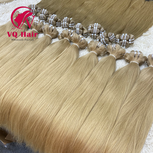 Máquina de paquetes de trama más vendida Extensiones de cabello doble Virgen de Vietnam Cabello humano Color ceniza Proveedor europeo - Product Image 1