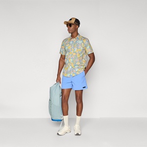 Men Lightweight Windbreaker Shorts With Pockets And Windproof Outer <b>Layer</b> Durable Windbreaker Shorts For Men - Product Image 6