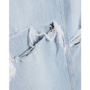 High Quality Breathable Mid Waist Women Straight-leg Denim Jeans Hot Selling New Fashion Quick Dry <b>Pants</b> - Product Image 3