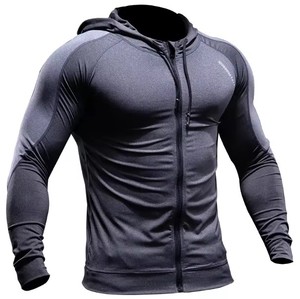 Veste de course sans manches en polaire d'automne pour homme, coupe ajustée, sweat-shirt de sport tricoté, vêtements de sport pour l'entraînement et le fitness - Product Image 1