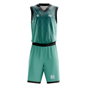 ชุดเสื้อบาสเก็ตบอลกางเกงกีฬาบาสเก็ตบอลกางเกงขาสั้นระบายอากาศได้ดีเลือกได้ตามต้องการ - Product Image 2